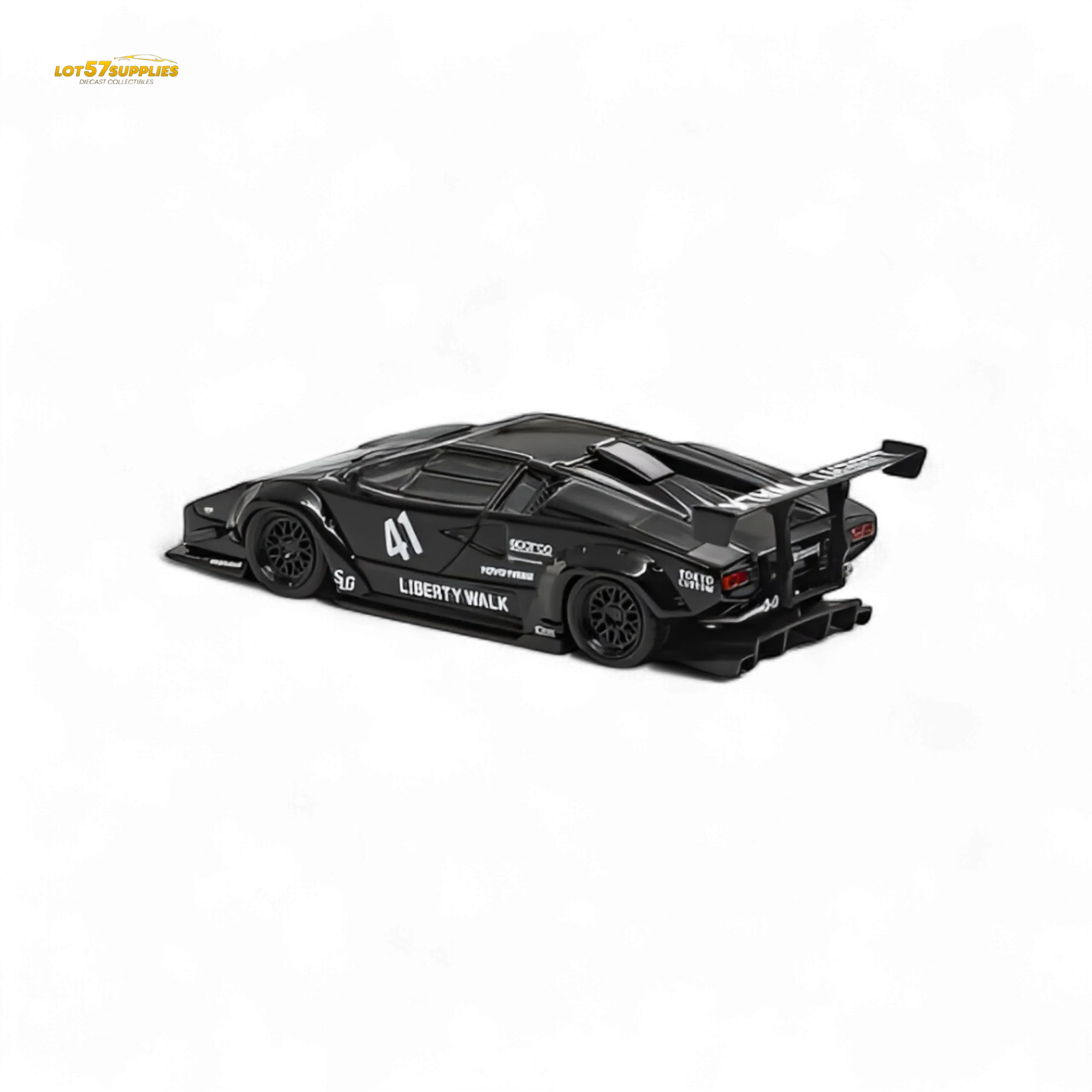 Vision64 Lamborghini Countach Luxury Version Black 1:64 - Image 3